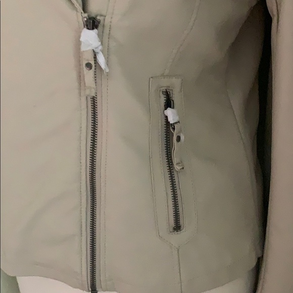 👚NWT Faux Leather Moto Jacket - Picture 13 of 16